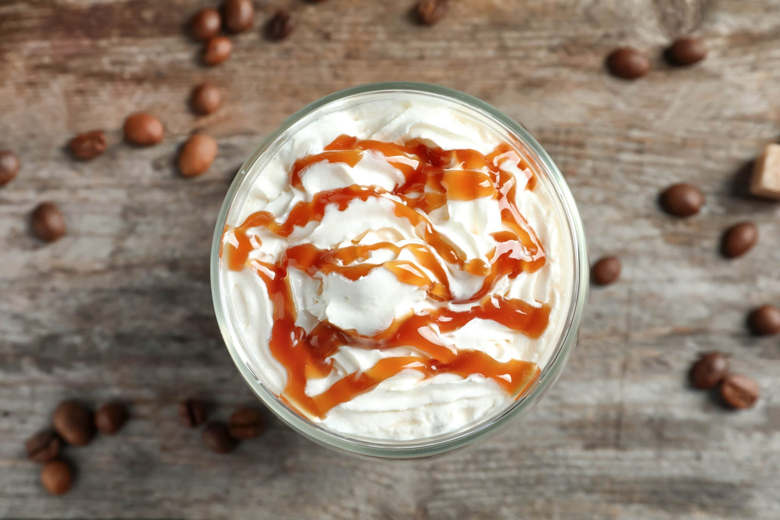 Caramel drizzle