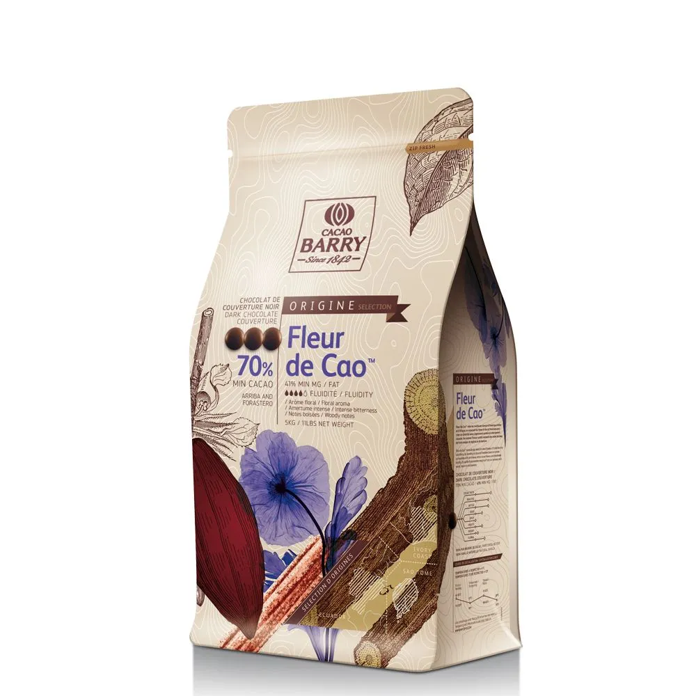 SCC1127_1_Cacao Barry Origin Dark Chocolate Fleur de Cao_5kg bag